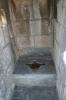 Mittelalterliche Toilette auf der Mauer von Aigues-Mortes