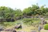 Kunstvoller Teich neben dem Ninomaru Palast der Burg Nijō