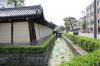 Außenmauer des Nishi Hongan-ji Tempels