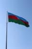 Nationalflagge von Aserbaidschan