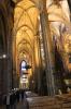 Interior of the gothic Barcelona Cathedral