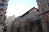 Barcelona Cathedral and the surrounding buildings are partially directly connected to the old Roman city wall