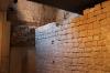 Unterirdisches Gewölbe unter dem Königspalast von Barcelona mit römischen Ausgrabungen