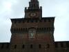 Tower above the main entrance to Castello Sforzesco