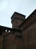 Das Castello Sforzesco: Die große Verteidigungsanlage wurde im 14. Jahrhundert zum Schutz der prosperierenden Gemeinde Mailand errichtet.