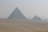 Das Plateau von Gizeh mit den Pyramiden