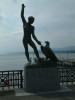 Statue am Ufer des Zurüchsees