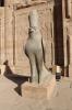 Statue eines schlecht gelaunten Horus