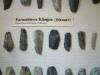 Retuschierte Klingen (Messer) aus der Steinzeit