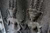 Stone relief of dances - so called Apsaras