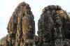 With all these faces on every tower, you can almost call Bayon the "big brother temple". The big brothers are watching everywhere and in every direction.