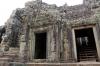 Every wall and door of the Bayon temple is full of bas-reliefs