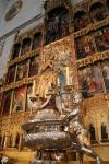 Altar and statue of Virgen de la Almudena