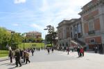 Außenansicht des Prado Museums in Madrid