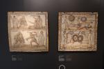 Römische Mosaiken in der Ausstellung des Museo Arqueológico Nacional de España (Archäologisches Nationalmuseum von Spanien)