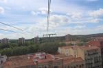 Blick aus der Seilbahn Teleférico de Madrid