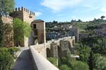 The Puente de San Martín (English: St Martin's Bridge) is a medieval bridge across the river Tagus in Toledo