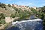 Der Fluss Tajo in Toledo.