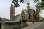 Russische Kapelle und Heiratsturm auf der Mathildenhöhe