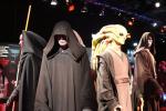 Various costumes of Jedi and Sith