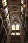 Windows above the main entrance of Cologne Cathedral