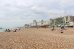 Strand neben dem Brighton Pier