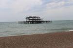 The West Pier was designed by Eugenius Birch, opening in 1866 and closing in 1975