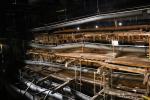 About half of the Mary Rose ship survived the centuries on the bottom of the sea. It is now being restored and preserved to make sure that the wood is not decaying.