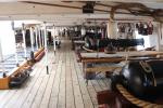 Kanonendeck der HMS Warrior