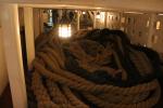 Lager für Taue auf der HMS Victory