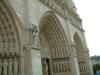 Entrance of Notre Dame de Paris