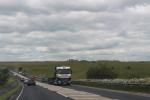Blick von der Schnellstraße A303 auf Stonehenge
