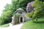 Gothic cottage in the Stourhead Gardens