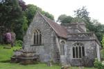 St Peter's Church in the Stourhead Gardens