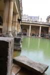 Großes Wasserbecken des antiken römischen Bades von Bath