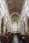 Im Inneren der Abteikirche von Bath