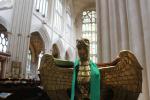Chorgestühl der Abteikirche von Bath