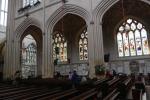 Im Inneren der Abteikirche von Bath