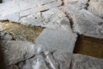 Überreste der antiken Wasserversorgung des Römischen Bad