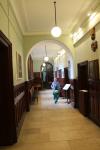 Servant corridor inside Waddesdon Manor House
