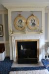 Disraelis' bedroom on the first floor of Hughenden Manor