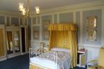 Disraelis' bedroom on the first floor of Hughenden Manor