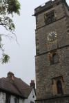 St Albans Clock Tower. Between 1403 and 1412 Thomas Wolvey, formerly the Royal Mason, was engaged to build "Le Clokkehouse" in the Market Place. It is the only extant mediaeval town belfry in England.
