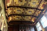 Marble Hall built in 1611 is the great hall of Hatfield House. Much of walls and ceilings are covered with oak carvings by John Bucke.