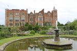 View from the gardens to Hatfield House