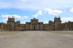 Great Court and north portico of Blenheim Palace