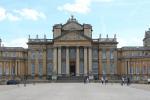 North portico to the entrance hall of Blenheim Palace