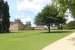 Eastern side of Blenheim Palace with the Italian Garden