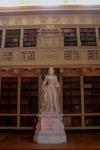 Statue of Queen Anne in the Long Library of Blenheim Palace