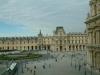 Blick vom Südflügel des Louvre über den Place du Carrousel